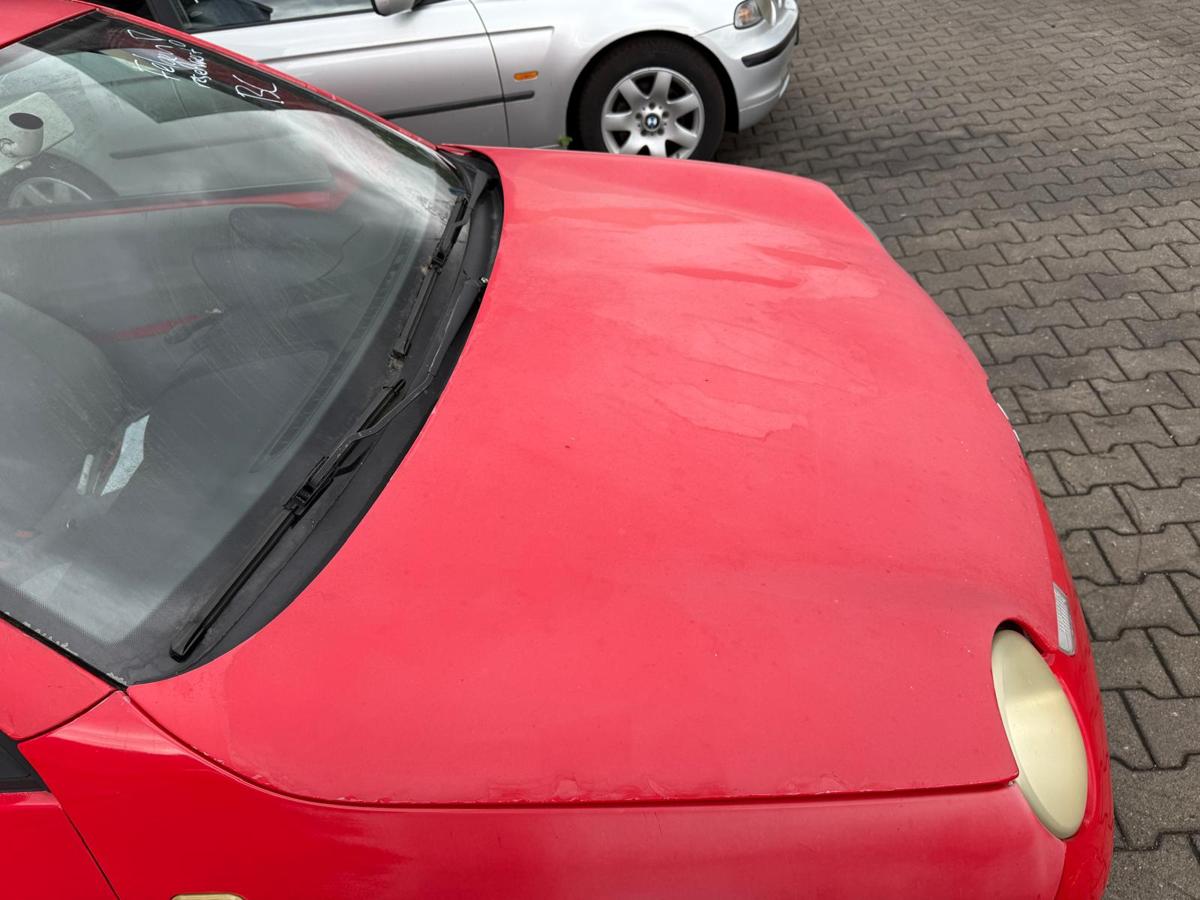VW Lupo 6E 3L original Motorhaube LP3G Flashrot BJ99